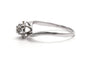 Bague 53 Bague contemporaine en or blanc 18 carats et diamants taille brillant 58 Facettes DEP-ROC