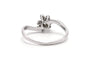 Bague 53 Bague contemporaine en or blanc 18 carats et diamants taille brillant 58 Facettes DEP-ROC