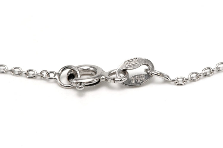 Collier Collier contemporain en or blanc, rubis et diamants 58 Facettes 23671