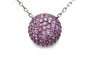 Boucheron Tentation Macaron - Collier en or blanc, saphirs et améthyste 58 Facettes 23782