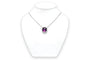 Boucheron Tentation Macaron - Collier en or blanc, saphirs et améthyste 58 Facettes 23782