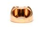 Bague 56 Art déco - Bague en or jaune 18 carats et diamants 58 Facettes 23799