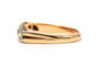 Bague 56 Bague Napoléon III en or jaune 18 carats sertie de diamants taille rose 58 Facettes 23802