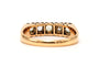 Bague 56 Bague Napoléon III en or jaune 18 carats sertie de diamants taille rose 58 Facettes 23802