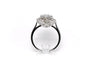 Bague 52 Années 70 - Bague marquise en or blanc et diamants 58 Facettes 23796