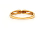 Bague 52 Bague contemporaine en or jaune 18 carats et diamants 58 Facettes 23829