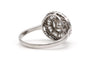 Bague 59 Bague contemporaine en or blanc 18 carats et diamants 1,22 ct 58 Facettes 23827