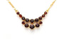 Collier Collier en or jaune 18 carats et grenats 58 Facettes 23840