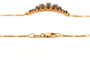 Collier Collier en or jaune 18 carats et grenats 58 Facettes 23840