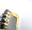 Boucles d'oreilles en or jaune 18 ct, platine et diamants 58 Facettes 429/26 N SHD