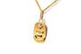 Pendentif Années 50 - Pendentif en or jaune 18 carats et rubis 58 Facettes B897