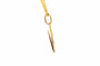Pendentif Années 50 - Pendentif en or jaune, rubis et diamant taille rose 58 Facettes B896