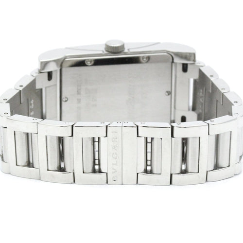 Montre Bvlgari Rettangolo - Montre automatique en acier inoxydable 58 Facettes swibeheoha
