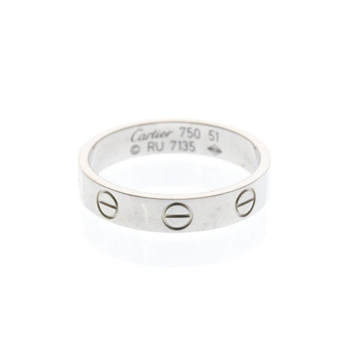 51 Cartier Love - Bague en or blanc 18K 58 Facettes yqbqh8z9fc