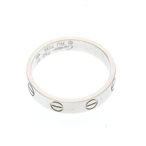 51 Cartier Love - Bague en or blanc 18K 58 Facettes yqbqh8z9fc