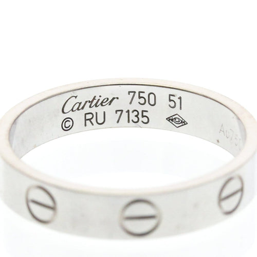 51 Cartier Love - Bague en or blanc 18K 58 Facettes yqbqh8z9fc