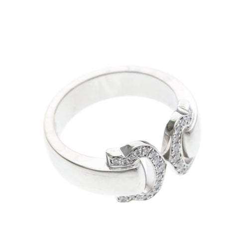 53 Cartier 2C - Bague en or blanc 18K 58 Facettes fps5b034nl