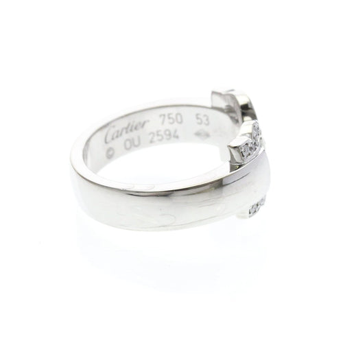 53 Cartier 2C - Bague en or blanc 18K 58 Facettes fps5b034nl