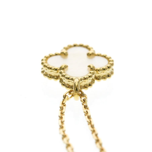 Pendentif Van Cleef & Arpels Sweet Alhambra - Pendentif en or jaune et nacre 58 Facettes rs8fii8puk