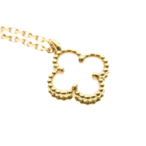 Pendentif Van Cleef & Arpels Sweet Alhambra - Pendentif en or jaune et nacre 58 Facettes rs8fii8puk