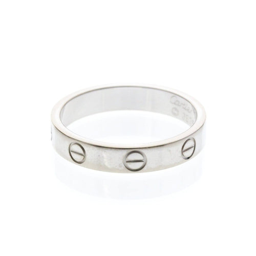 54 Cartier Love - Bague en or blanc 18K 58 Facettes u8lpeue0l9