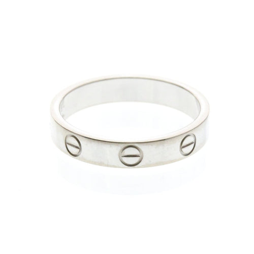 54 Cartier Love - Bague en or blanc 18K 58 Facettes u8lpeue0l9