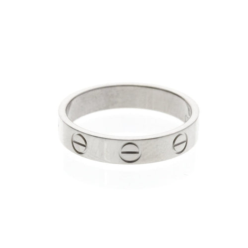 51 Cartier Love - Bague en or blanc 18K 58 Facettes y2eft26m63