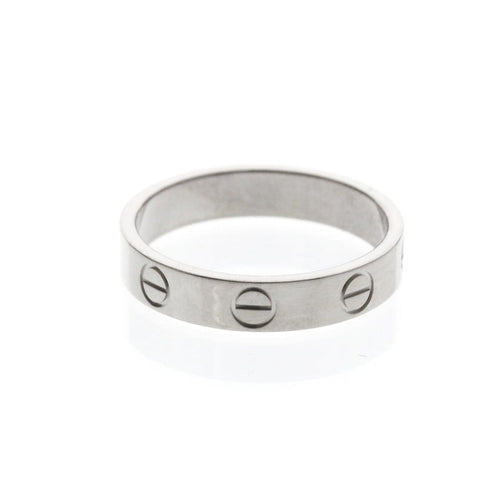 51 Cartier Love - Bague en or blanc 18K 58 Facettes y2eft26m63
