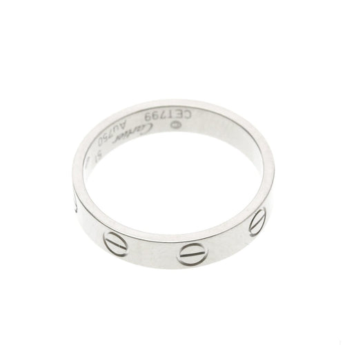 51 Cartier Love - Bague en or blanc 18K 58 Facettes y2eft26m63