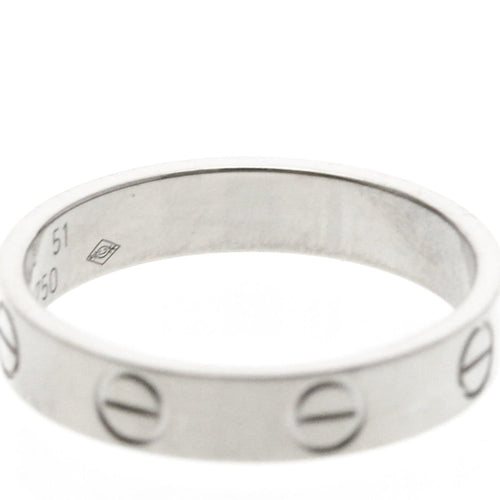51 Cartier Love - Bague en or blanc 18K 58 Facettes y2eft26m63