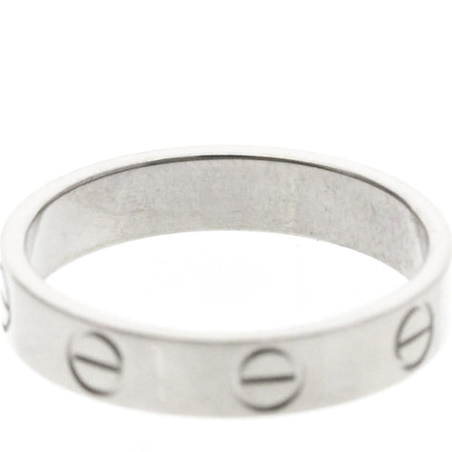 51 Cartier Love - Bague en or blanc 18K 58 Facettes y2eft26m63
