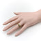 Bague 53 Signature - Chevalière cœur en or 14K et diamant cœur 58 Facettes 11187
