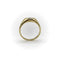 Bague 53 Signature - Chevalière cœur en or 14K et diamant cœur 58 Facettes 11187
