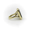 Bague 54 Josephine Baker - Bague intaille agate en or 18 ct, émail et rubis 58 Facettes 11189