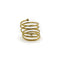 Bague 54 Gurhan Rain - Bague spirale en or 22K et diamants 58 Facettes 11190