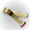 Bracelet Bracelet boucle rétro en or 14K, rubis et diamants 58 Facettes 11191