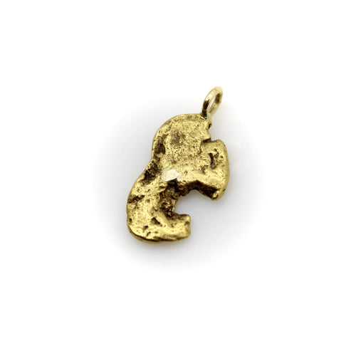 Pendentif Pendentif nugget vintage en or 22K 58 Facettes 11192