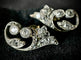 Boucles d’oreilles anciennes en or jaune, platine et diamants 58 Facettes Boucles 9