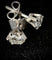 Boucles d’oreilles transformables en or blanc et diamants 58 Facettes Boucles 11