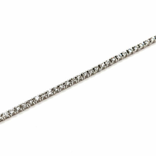 Rivière diamants en or blanc 18K 58 Facettes 260047