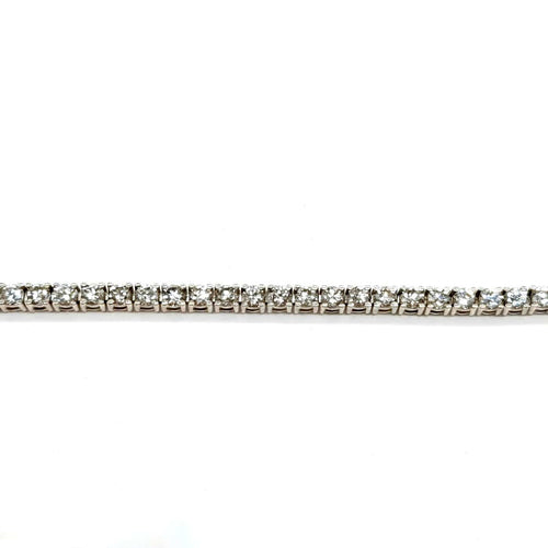 Rivière diamants en or blanc 18K 58 Facettes 260047
