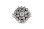 51 Bague années 70 en or blanc et diamants 58 Facettes 23896