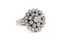 51 Bague années 70 en or blanc et diamants 58 Facettes 23896