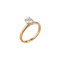 54 Solitaire - Bague en or jaune 585 et diamant 58 Facettes HJ062628