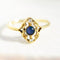 58 Bague opale et diamants en or jaune 585 58 Facettes HJ062629