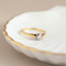 52.5 Bague solitaire diamant en or jaune 750 et or blanc 58 Facettes HJ062624