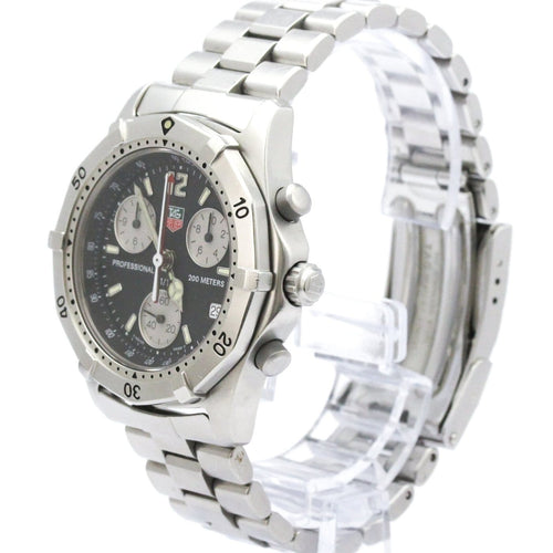 Tag Heuer Professional 200M - Montre chronographe quartz en acier 58 Facettes n2up5zoehz