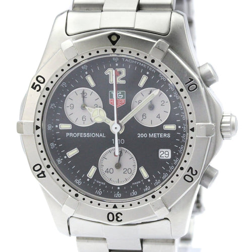 Tag Heuer Professional 200M - Montre chronographe quartz en acier 58 Facettes n2up5zoehz