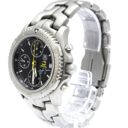 Tag Heuer Ayrton Senna - Montre en acier inoxydable 58 Facettes mnhnk25zjr