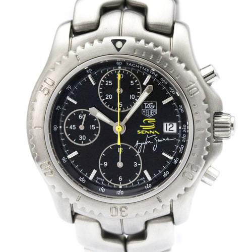 Tag Heuer Ayrton Senna - Montre en acier inoxydable 58 Facettes mnhnk25zjr